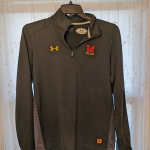 Maryland Terrapins 3/4 Zip Pull Over | Medium
